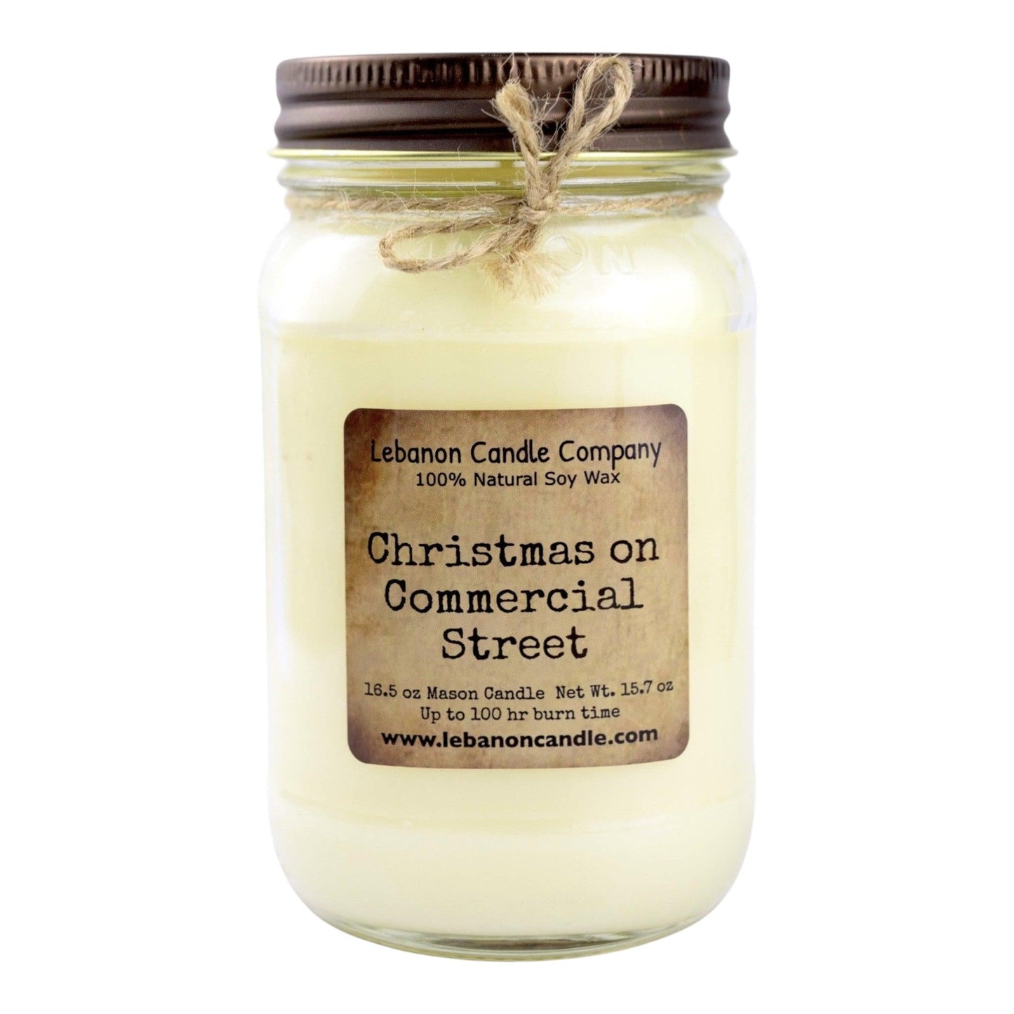 Christmas on Commercial Street Candle