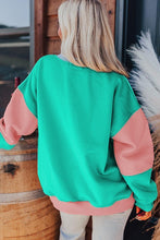 Load image into Gallery viewer, Colorblock Patchwork Sweatshirt
