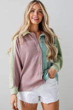 Load image into Gallery viewer, Cozy Paradise Corded Knit Buttoned  Shirt
