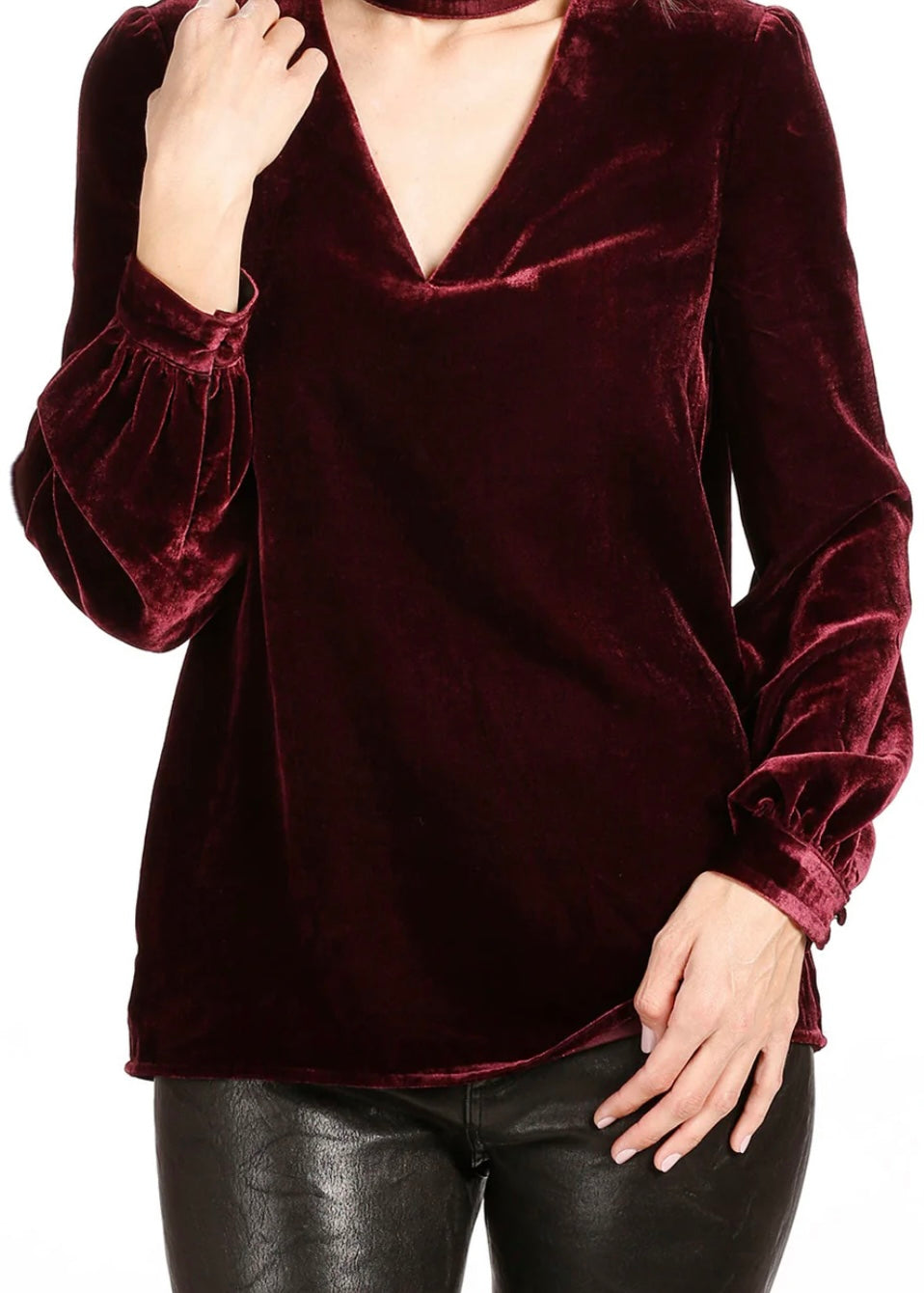 Sammy Velvet Holiday Shirt