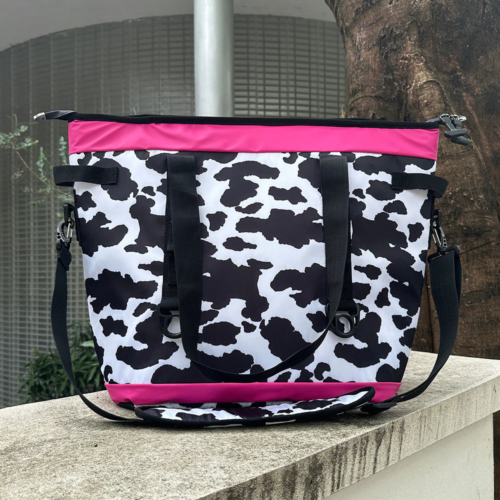 Cross Border Leopard Cow Cooler Bags
