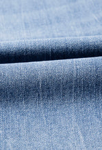 Load image into Gallery viewer, Wash Raw Hem High Waist Flared Jeans
