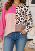 Ribbed Patchwork Plus Top