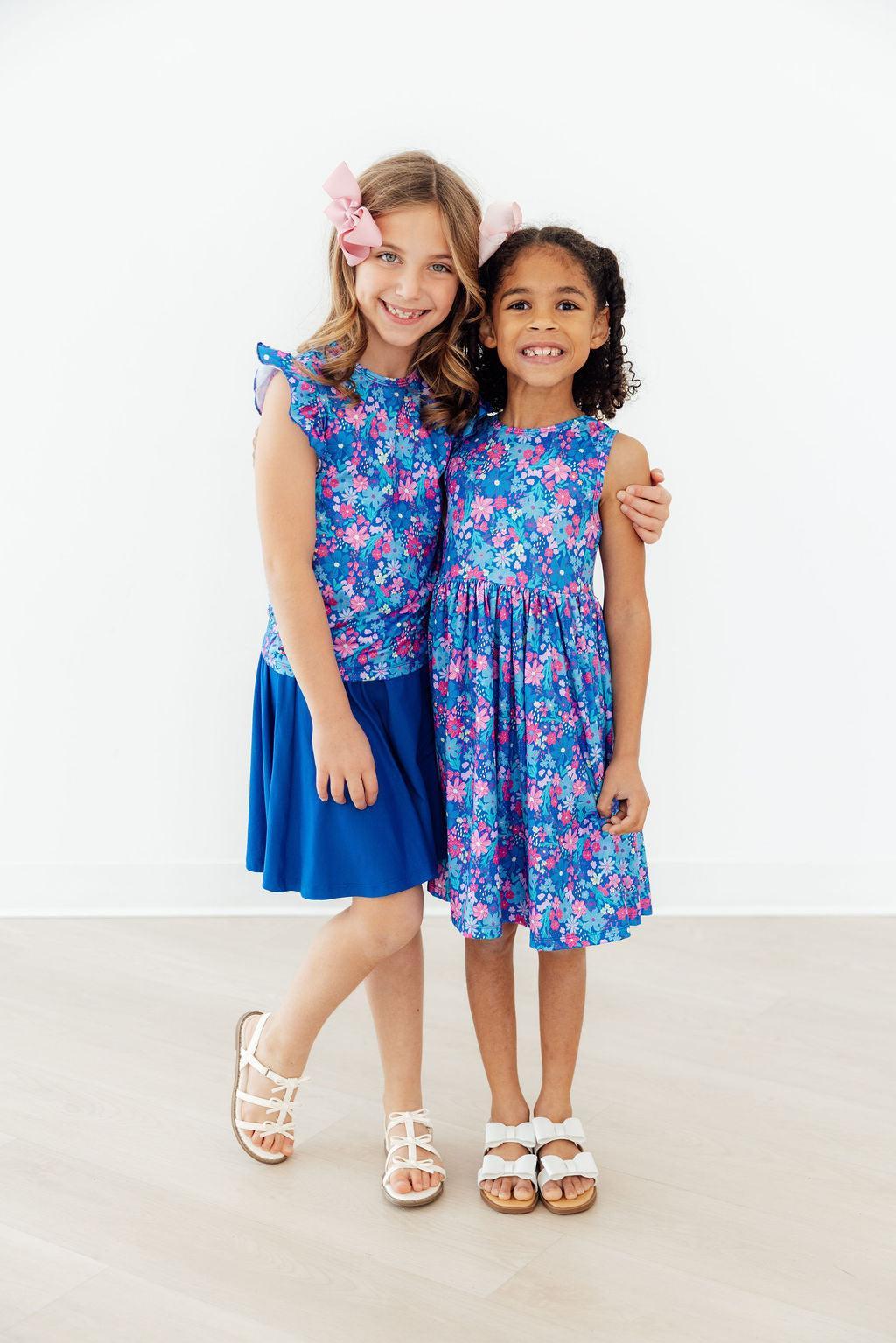 Dreaming Daisies S/S Ruffle Tee Mila & Rose ®
