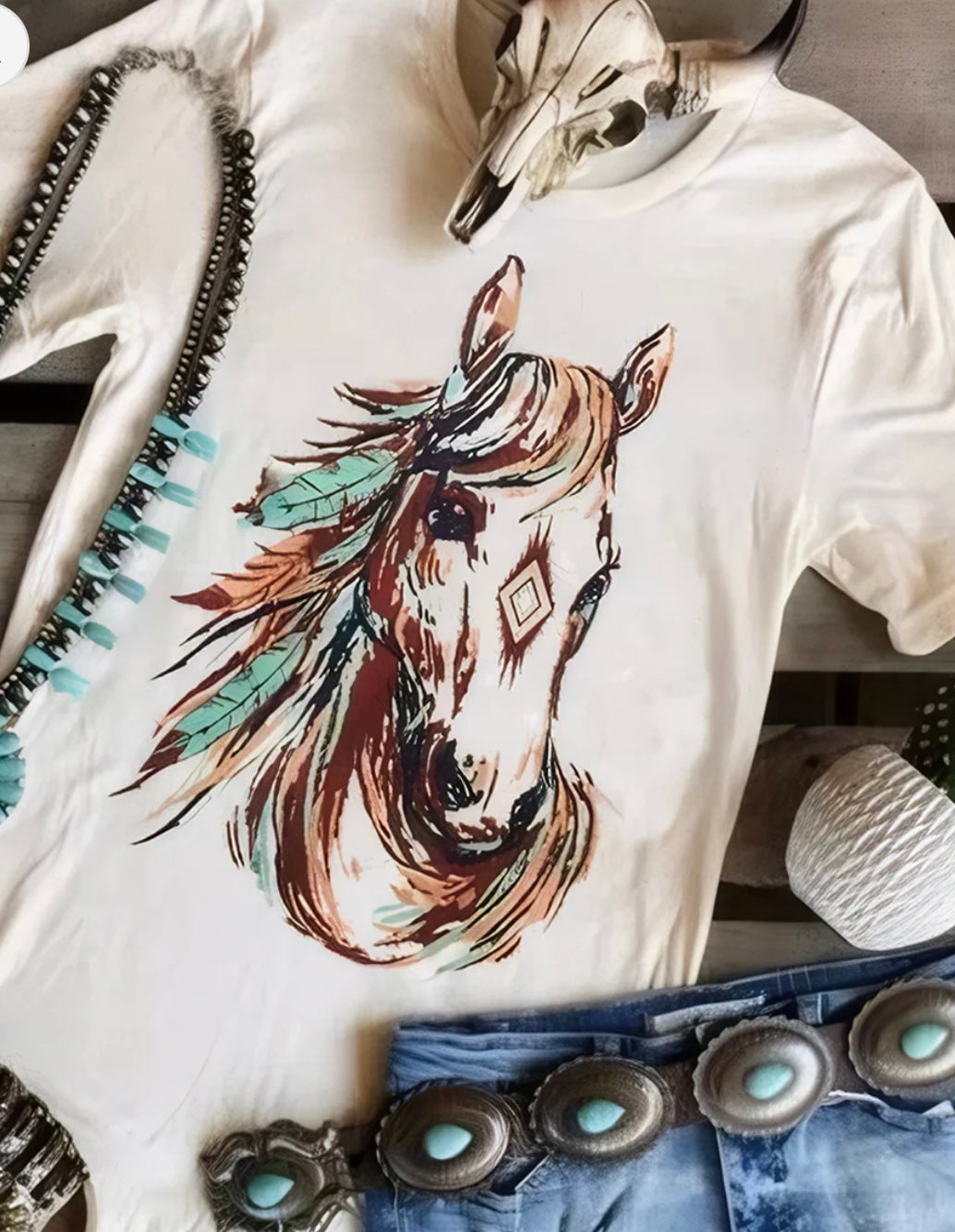 Horse Graphic Tee