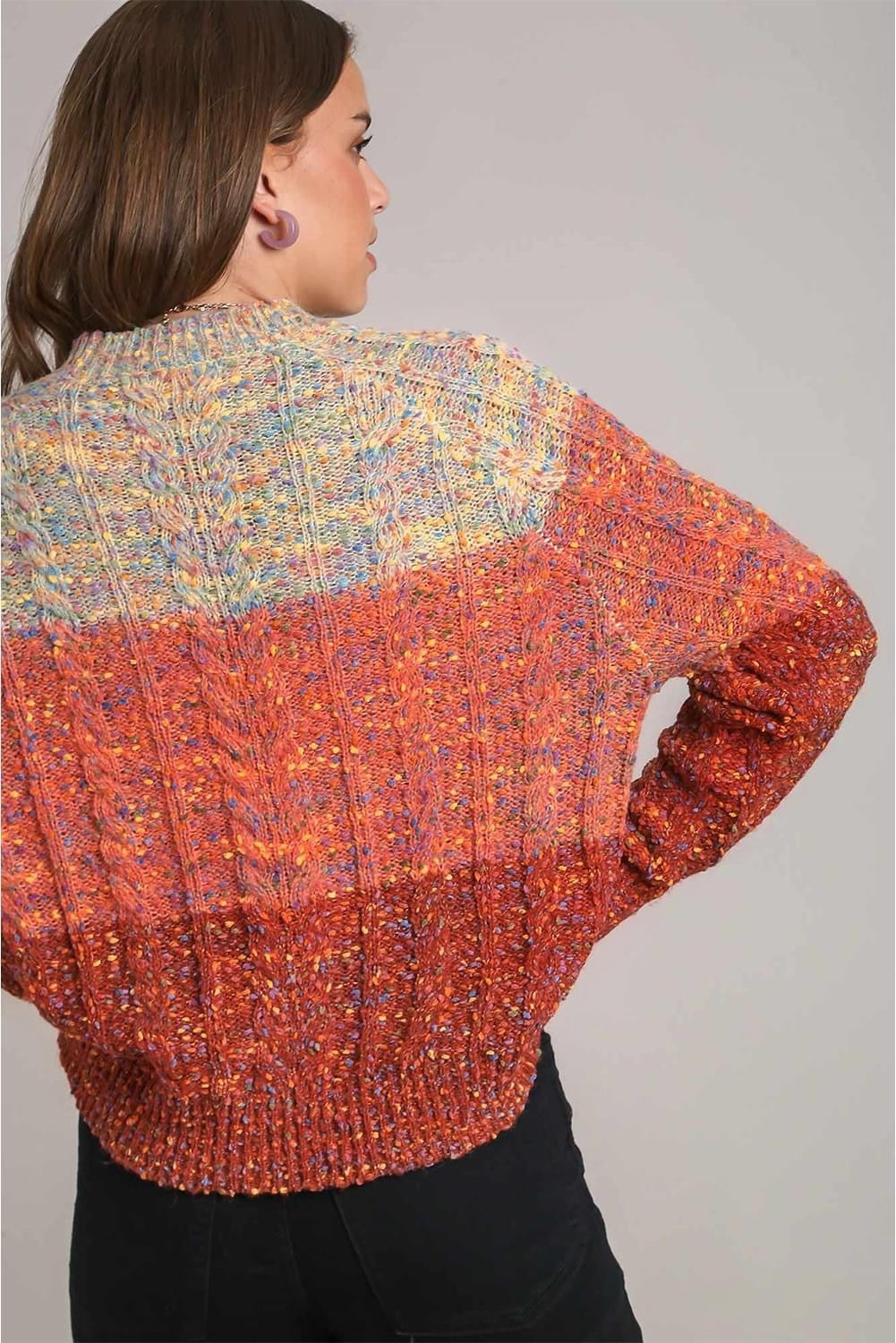 Multicolour Colorful Confetti
Knitted Sweater