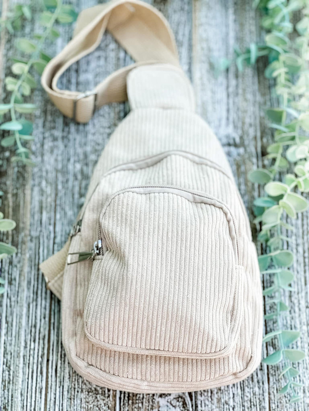 Corduroy Sling Bags