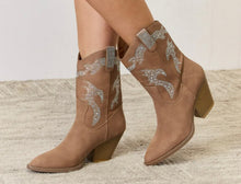 Load image into Gallery viewer, Forever Link Rhinestone Detail Cowboy Boots
