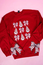 Load image into Gallery viewer, Side Bows Cakes And Bows Sweatshirt
