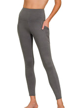 Load image into Gallery viewer, ASH GRAY FULL BUTTER LEGGINGS
