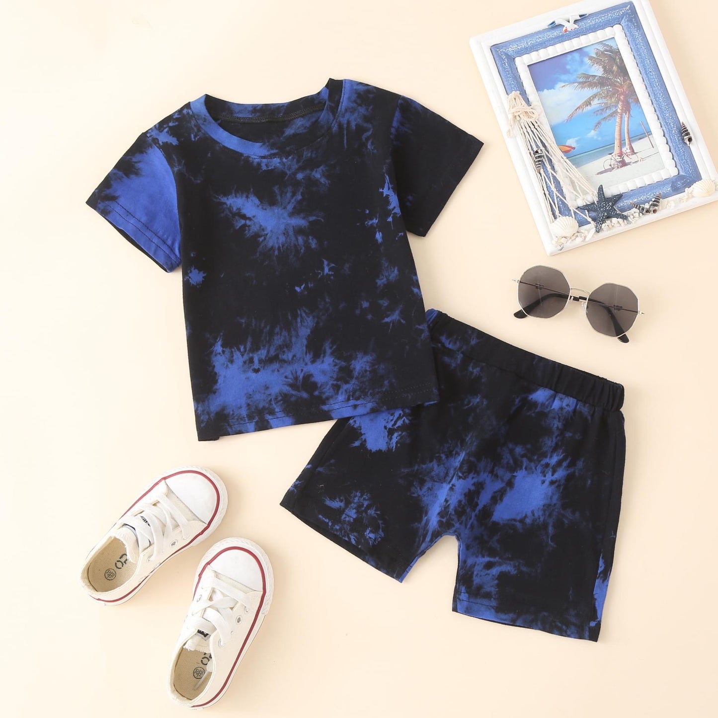 Tie Dye Shirt Combo Set