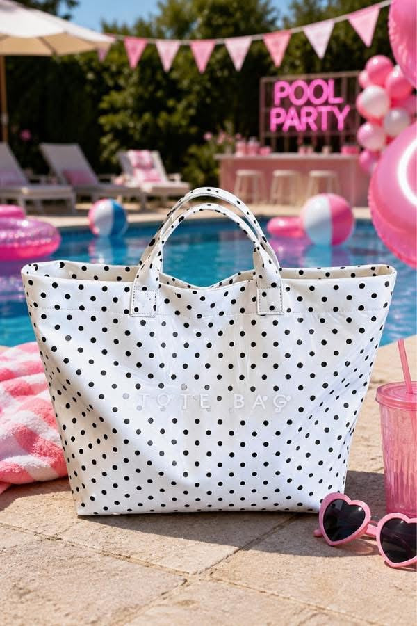 Polka Dot TOTE BAG-Shops