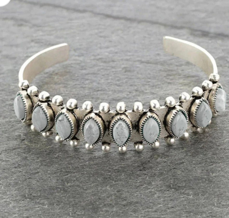 Turquoise Open Bracelet