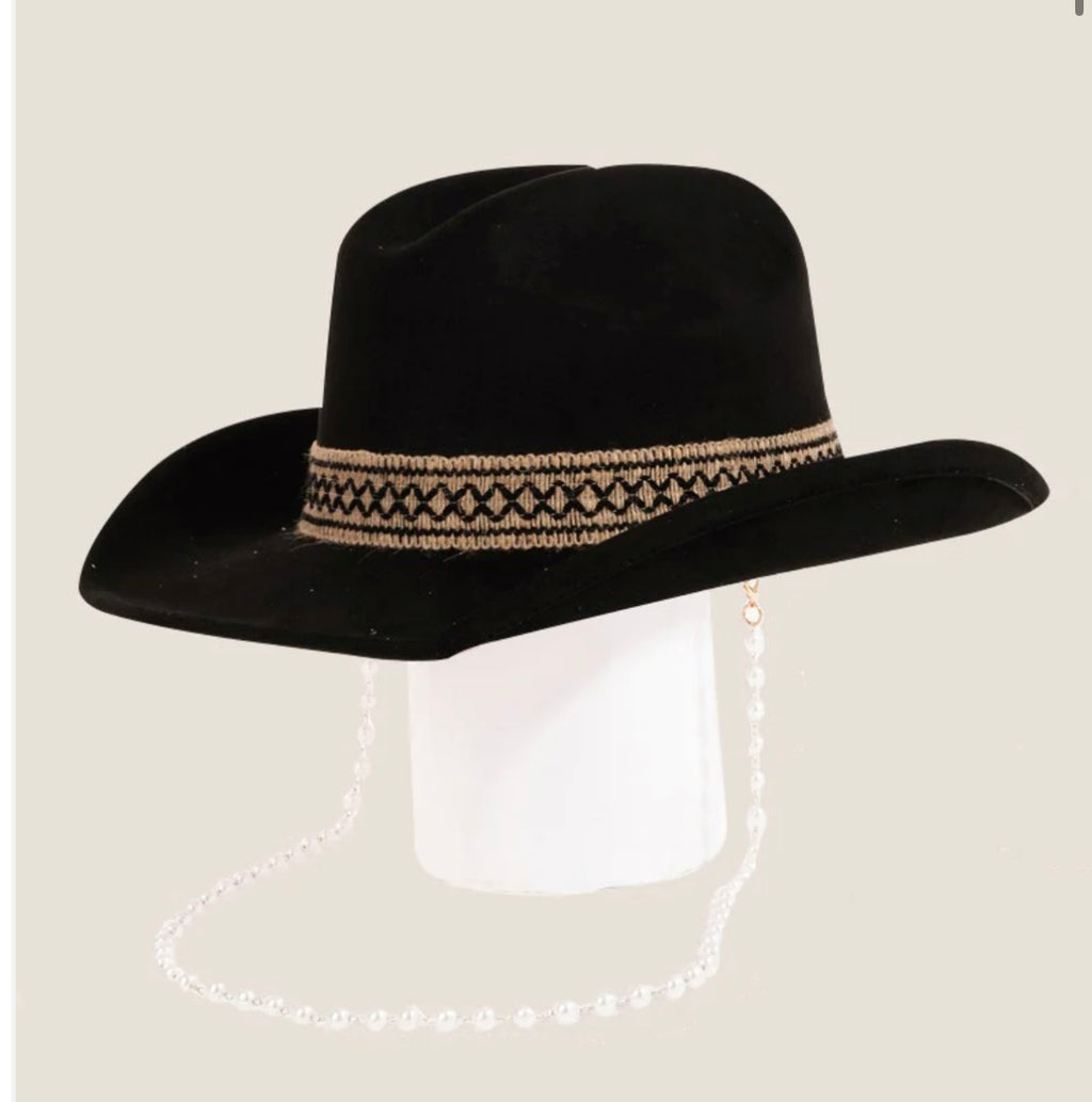 Fame Ornate Band Cowboy Hat