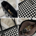 Checkered Tote