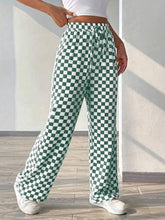 Load image into Gallery viewer, Women&#39;s Checkered Lounge Pants 🏁🔥
