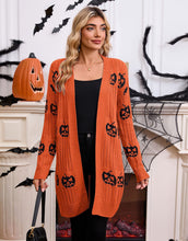 Load image into Gallery viewer, Halloween Knitted Cardigan

