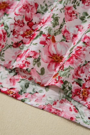 PINK SPRING FLING FLORAL LACE MAXI DRESS **SHIPPING EXPECTED TO BEGIN ON DATE 3/30**