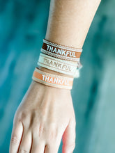 Load image into Gallery viewer, &quot;Thankful&quot; Woven Bracelets
