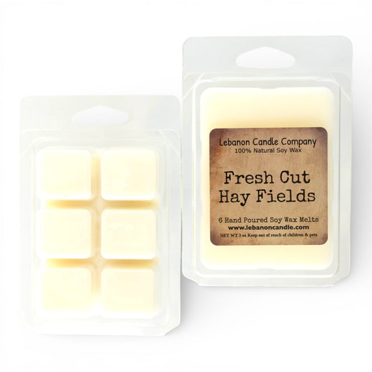 Fresh Cut Hay Fields Wax Melt Lebanon Candle Company