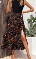 Black Floral Dress