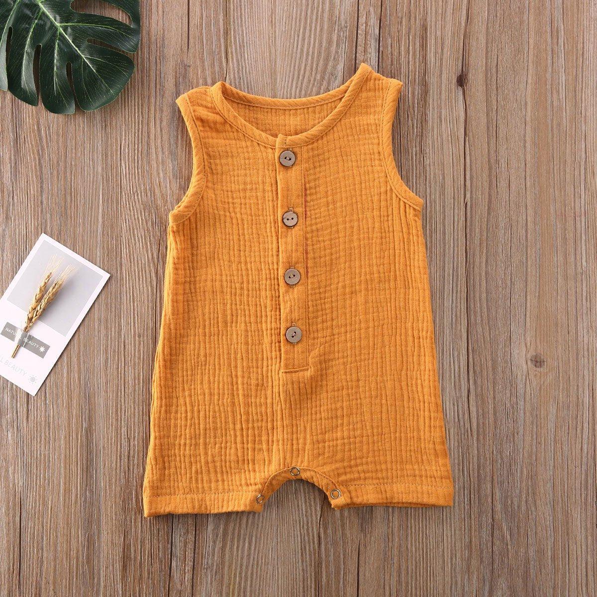 Baby Romper Sleeveless Newborn Baby Girl Boy Clothes Cactus Print Romper Jumpsuit Soft Baby Outfit One Piece Jumpsuit Pajamas Stevvex