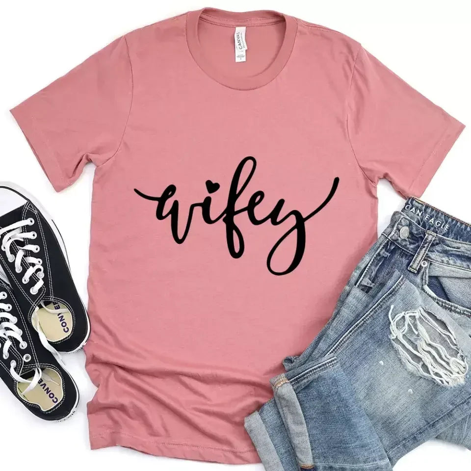 Hubby & Wifey Couple T-shirt