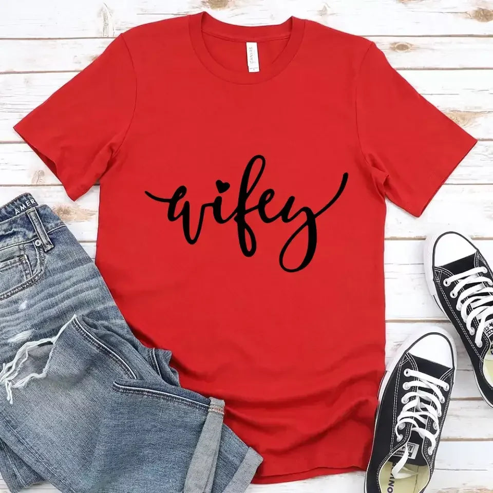 Hubby & Wifey Couple T-shirt
