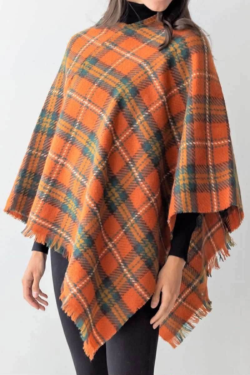 Be Clever Rust Poncho
