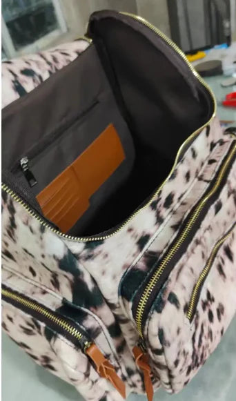 CowHide Backpack Bag