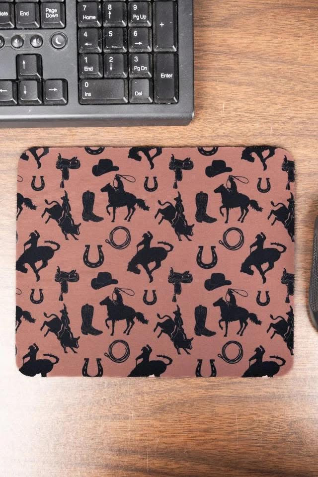 Western Cowboy Mousepad