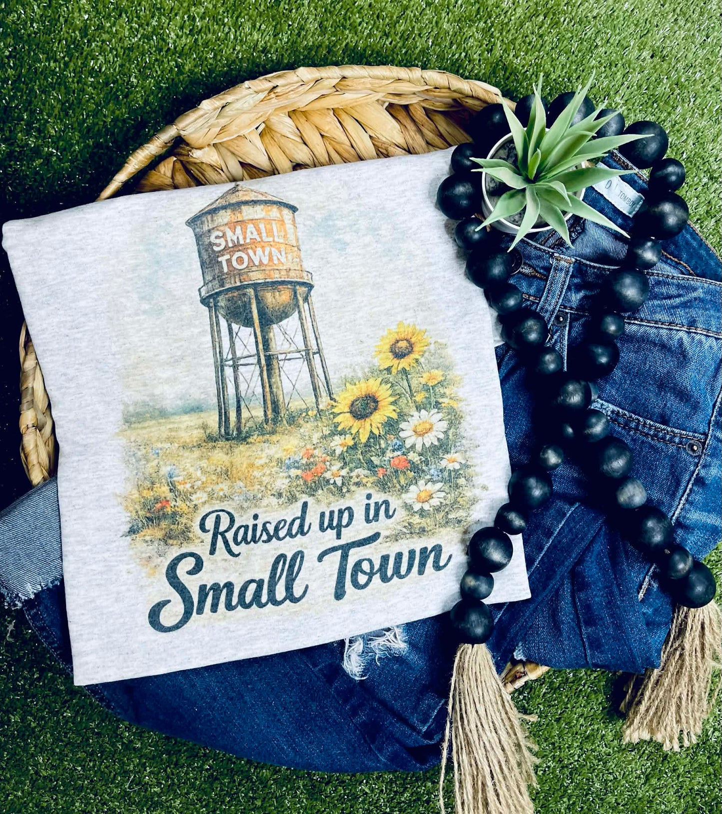 Raised up in Small Town (Gildan Tee)