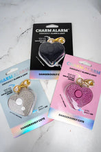 Load image into Gallery viewer, ONE CHARM ALARM CRYSTAL HEART EMERGENCY ALARM &amp; LIGHT - SHIPS ASSORTED
