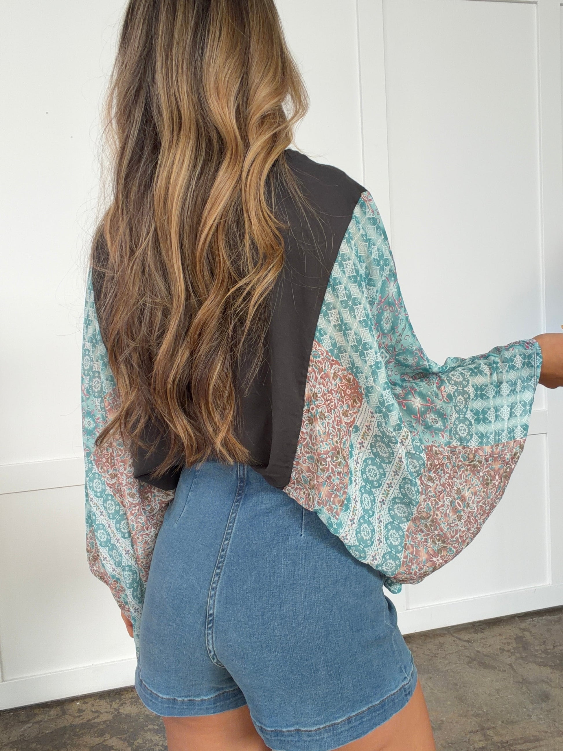 Free Bird Vintage Kantha Top Willow Boutique