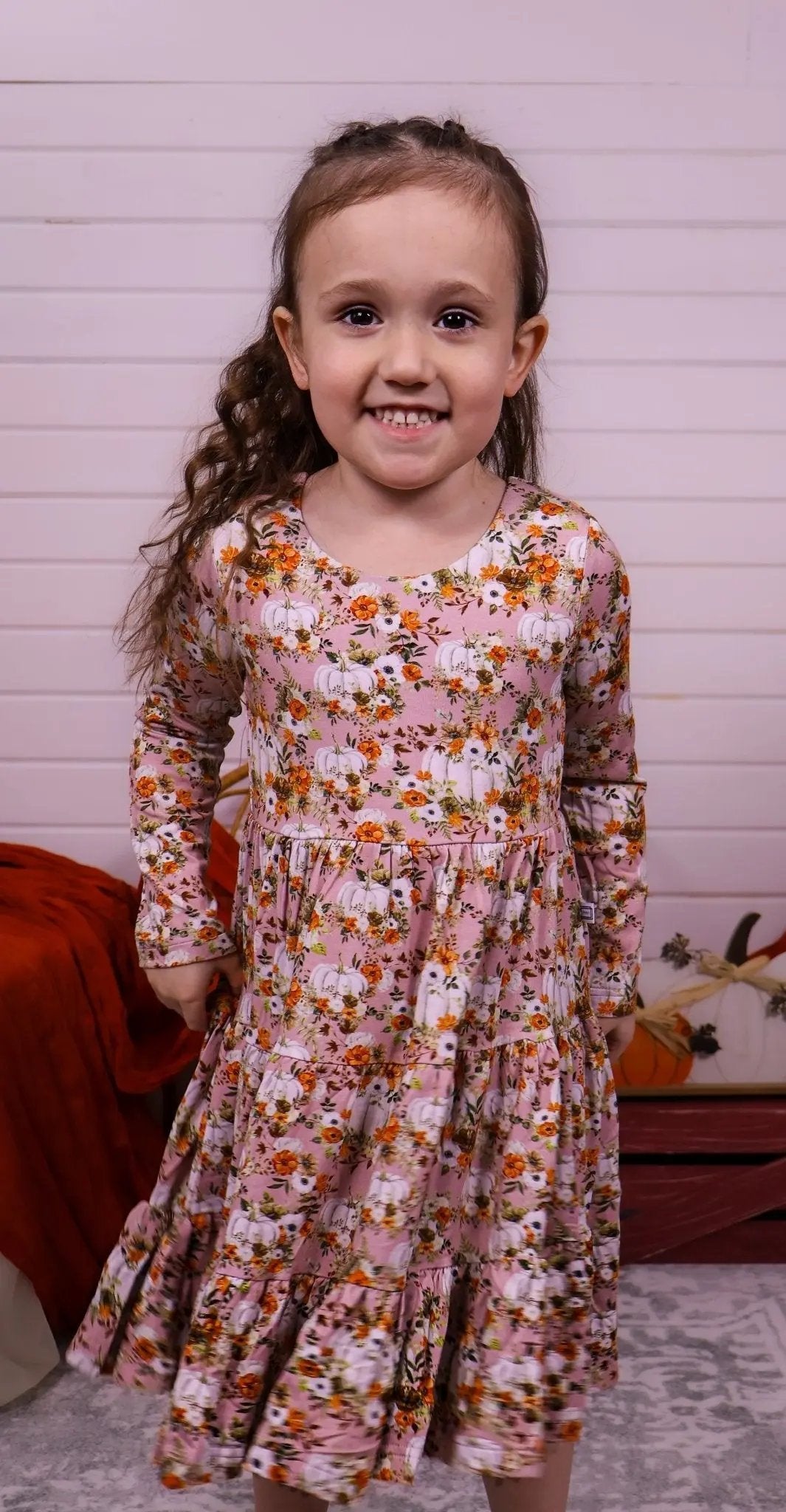 Long Sleeve Twirl Dress & Short Set