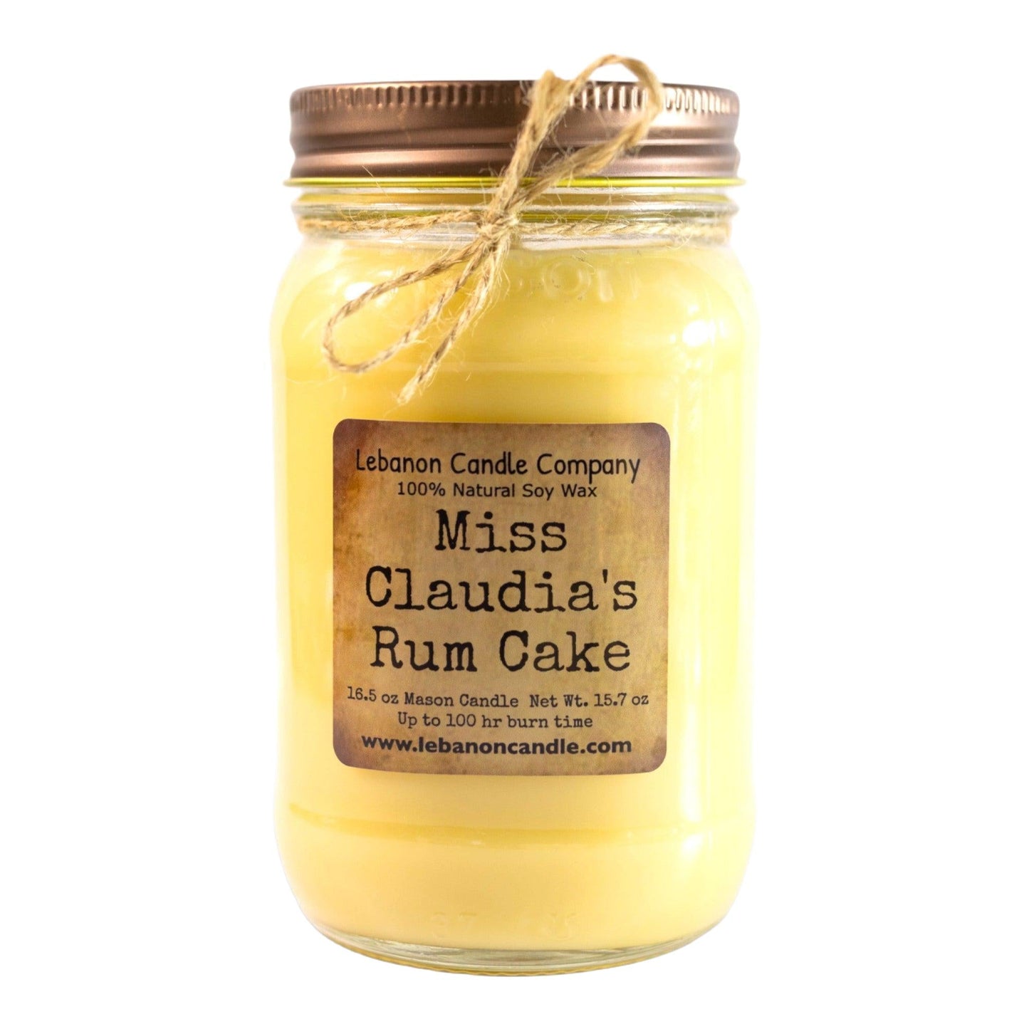Miss Claudia’s Rum Cake Candle