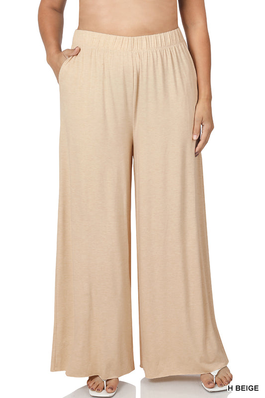 Everyday Comfort Wide Leg Pants