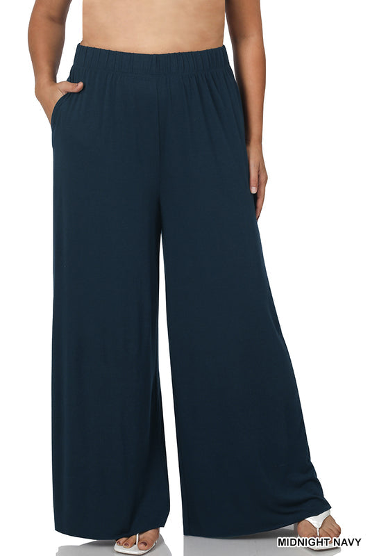Everyday Comfort Wide Leg Pants