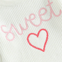 Load image into Gallery viewer, RTS: Mommy and Me Valentine&#39;s Sweetheart Sweater!
