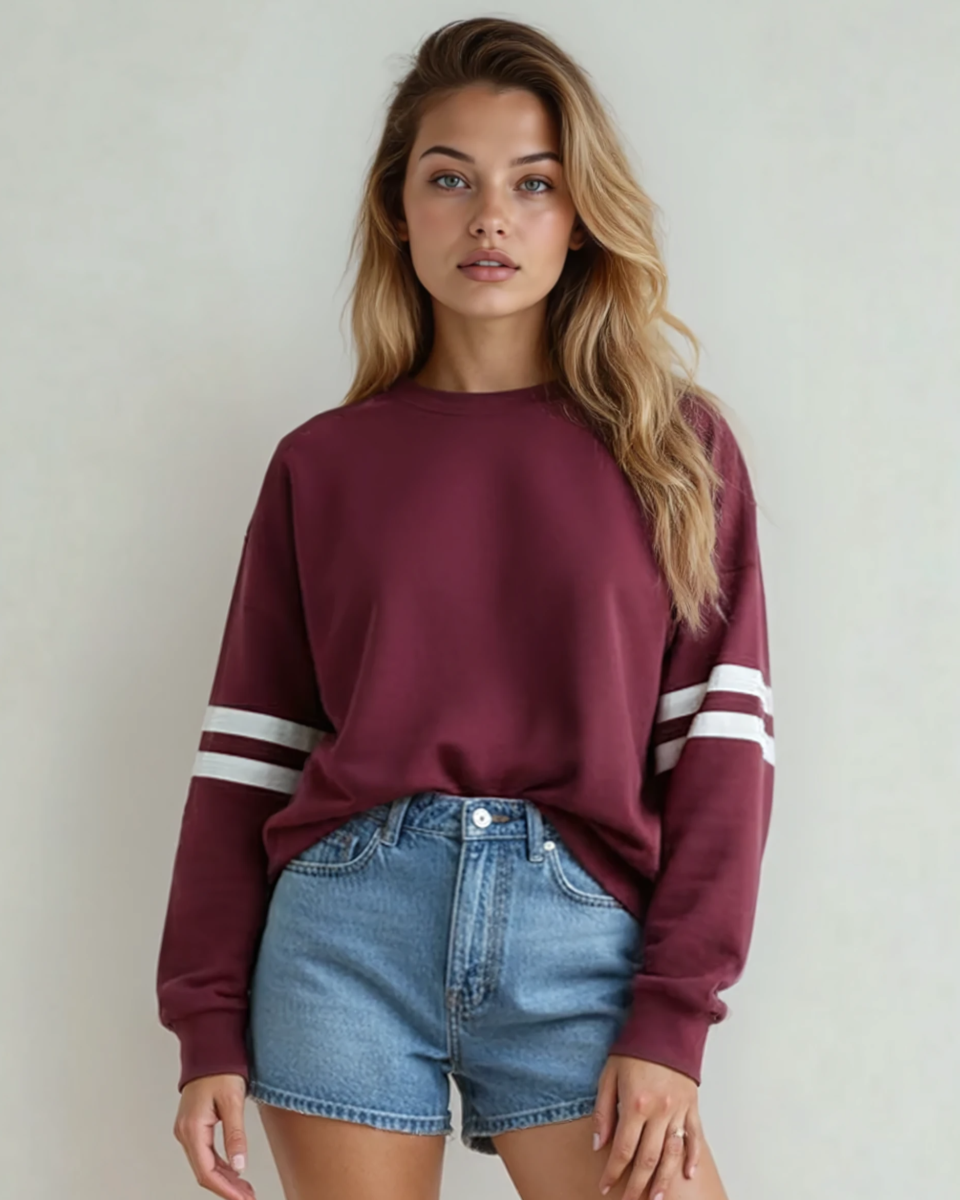 Varsity Sweatshirt - Red Dahlia Indie & Co.