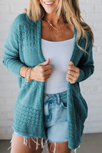 Load image into Gallery viewer, Mix Pattern Hollow Cardigan RTS
