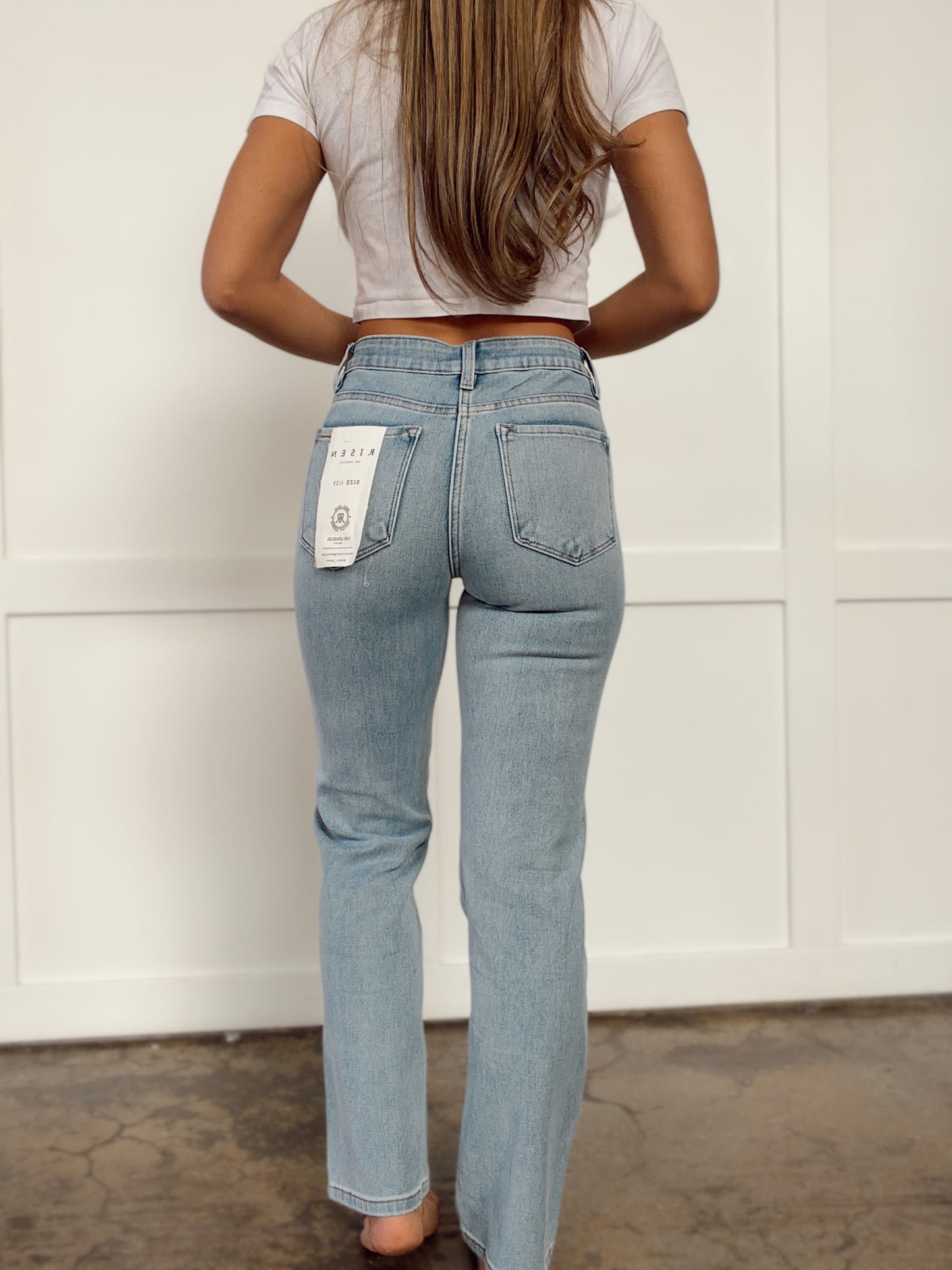 Cara Tummy Control Straight Leg Jeans Willow Boutique
