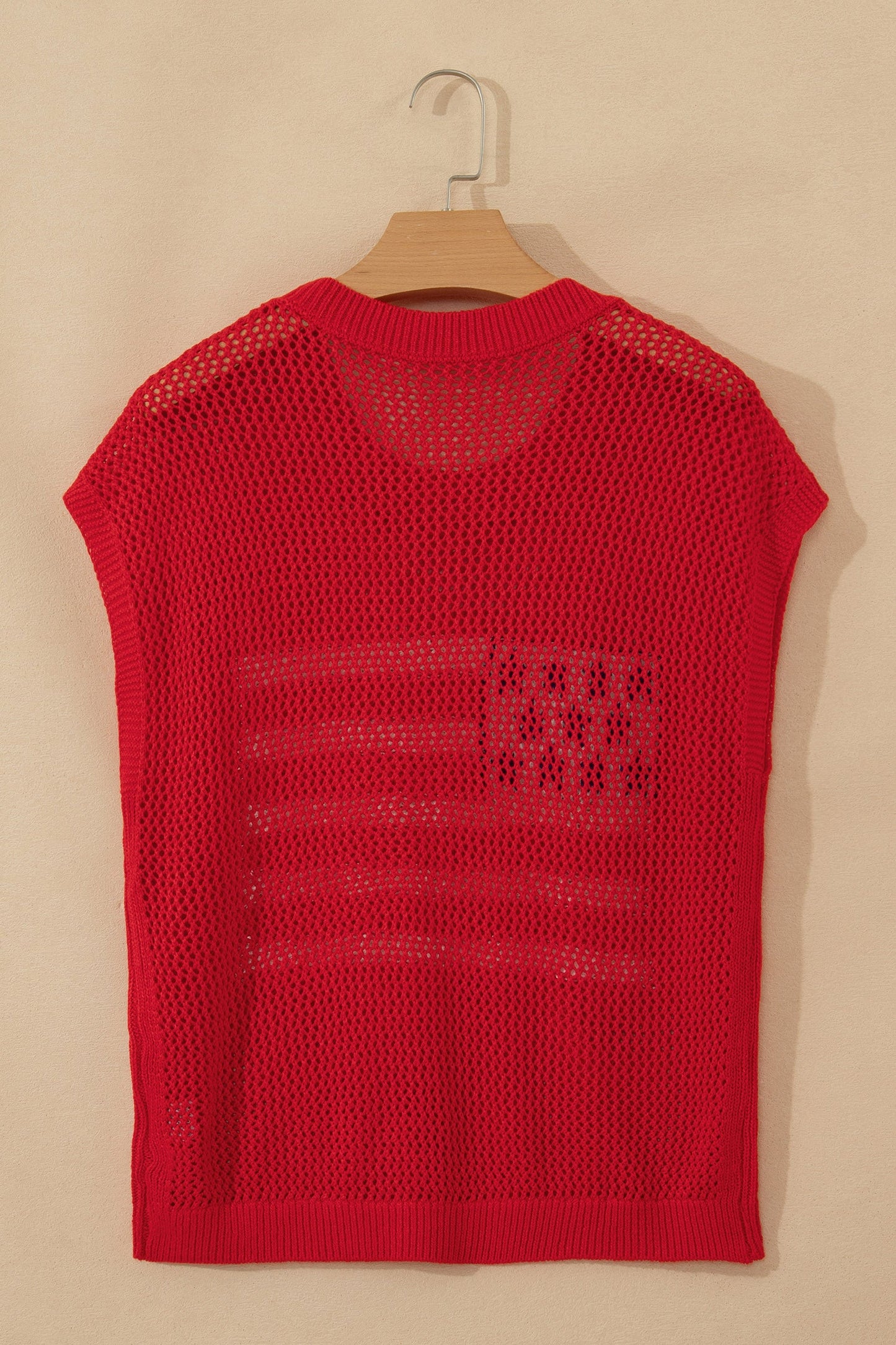 Emely Graphic Short Sleeve Sweater Threaded Pear