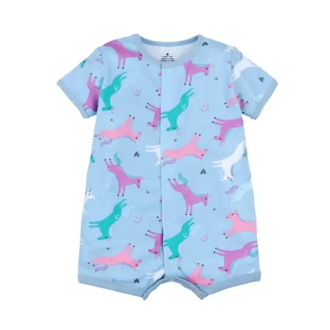 Baby Girl Clothes One-Piece Jumpsuits Baby Clothing Cotton Short Romper Infant Girl Clothes Stevvex
