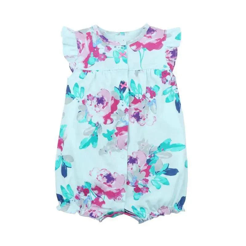 Baby Girl Clothes One-Piece Jumpsuits Baby Clothing Cotton Short Romper Infant Girl Clothes Stevvex