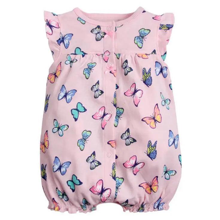 Baby Girl Clothes One-Piece Jumpsuits Baby Clothing Cotton Short Romper Infant Girl Clothes Stevvex