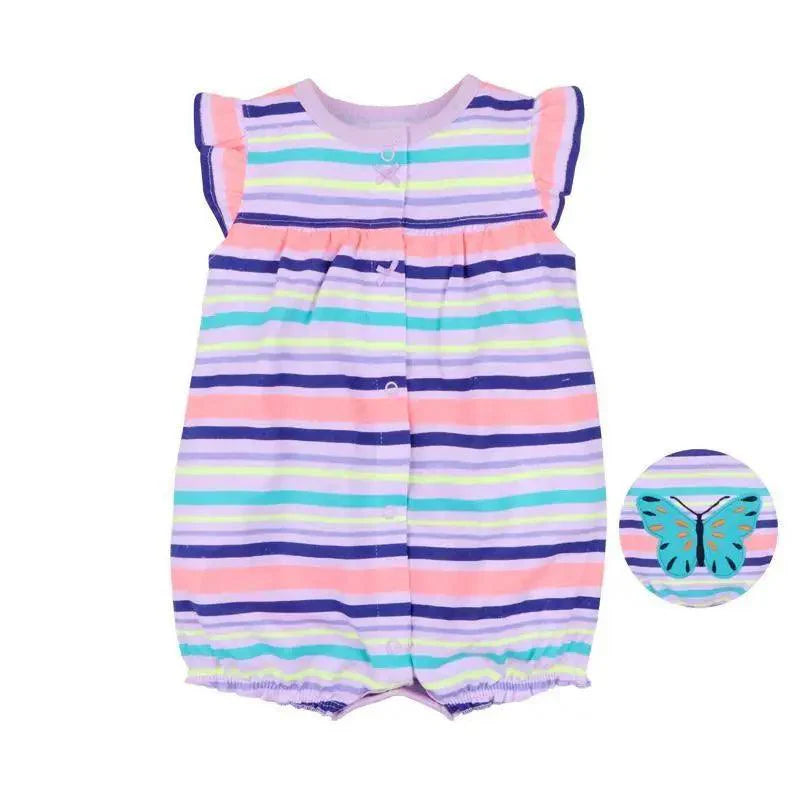 Baby Girl Clothes One-Piece Jumpsuits Baby Clothing Cotton Short Romper Infant Girl Clothes Stevvex