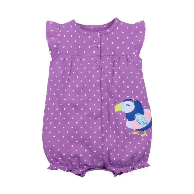 Baby Girl Clothes One-Piece Jumpsuits Baby Clothing Cotton Short Romper Infant Girl Clothes Stevvex