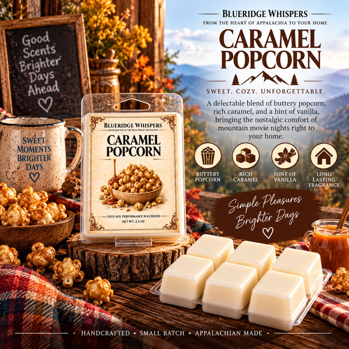 Caramel Popcorn Wax Melts