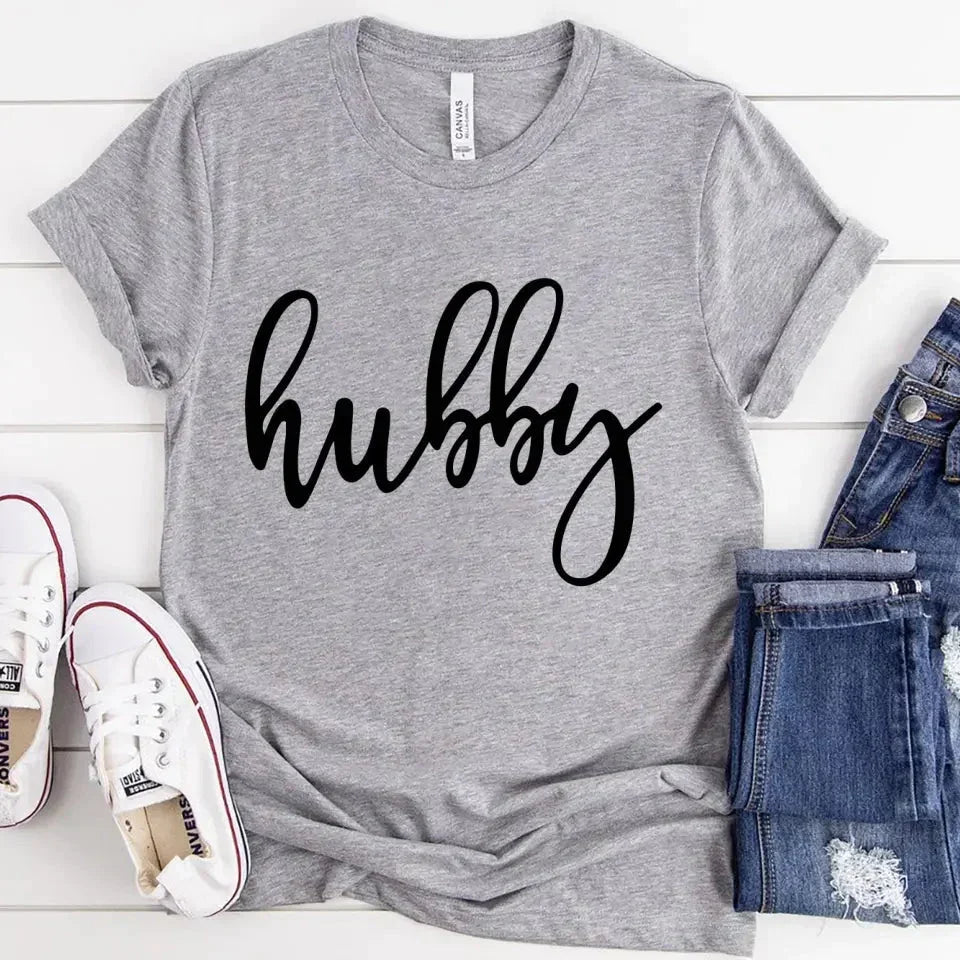 Hubby & Wifey Couple T-shirt